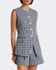 Veronica Beard Veronica Beard Lois gingham cotton vest - 2