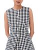 Veronica Beard Veronica Beard Lois Vest Navy/Dove - 1