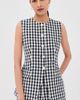 Veronica Beard Veronica Beard Lois Vest Navy/Dove - 3