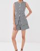 Veronica Beard Veronica Beard Lois Vest Navy/Dove - 6