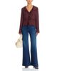 Veronica Beard Veronica Beard Loralynn Ruffled Viscose Blouse - 2
