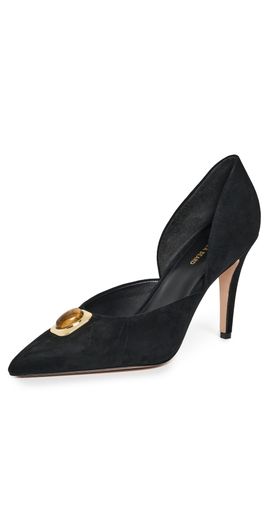 Veronica Beard Veronica Beard Lorena Cabochon Pumps Black