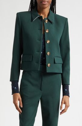 Veronica Beard Veronica Beard Makayla Crop Jacket