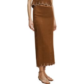 Veronica Beard Veronica Beard Malou Scallop Maxi Skirt