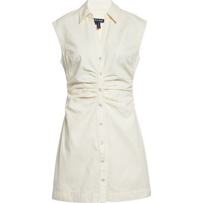 Veronica Beard Veronica Beard Maura Sleeveless Mini Shirtdress