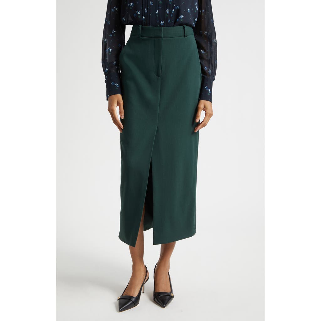 Veronica Beard Veronica Beard Maxine Front Slit Skirt