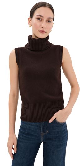 Veronica Beard Veronica Beard Mazzy Cashmere Pullover Espresso