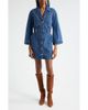 Veronica Beard Veronica Beard McKinely Long Sleeve Denim Minidress - 1