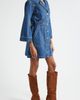 Veronica Beard Veronica Beard McKinely Long Sleeve Denim Minidress - 3