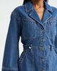 Veronica Beard Veronica Beard McKinely Long Sleeve Denim Minidress - 4