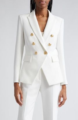 Veronica Beard Veronica Beard Miller Linen Blend Dickey Jacket