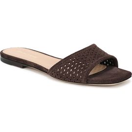 Veronica Beard Veronica Beard Myla Perforated Slide Sandal