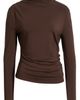 Veronica Beard Veronica Beard Mylie Mock Neck Knit Top - 5