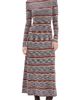 Veronica Beard Veronica Beard Nami Knit Dress Rust Multi - 1