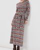 Veronica Beard Veronica Beard Nami Knit Dress Rust Multi - 2