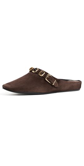 Veronica Beard Veronica Beard Narcisa Cabachon Mules Espresso