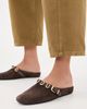 Veronica Beard Veronica Beard Narcisa Cabachon Mules Espresso - 3