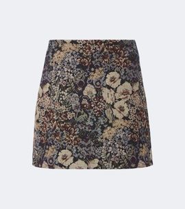 Veronica Beard Veronica Beard Ohemia floral jacquard miniskirt