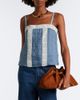 Veronica Beard Veronica Beard Olivana lace-trimmed ramie top - 2