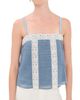 Veronica Beard Veronica Beard Olivana Tank Top Blue Steel - 1