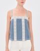 Veronica Beard Veronica Beard Olivana Tank Top Blue Steel - 2