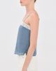 Veronica Beard Veronica Beard Olivana Tank Top Blue Steel - 4