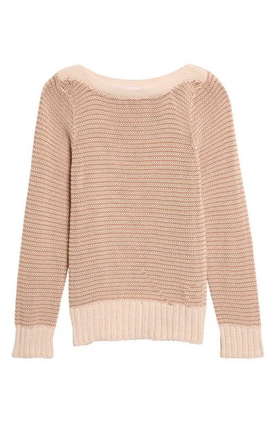 Veronica Beard Veronica Beard Orlian Stripe Stretch Cotton Sweater