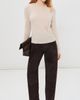 Veronica Beard Veronica Beard Pearl Pin Frankie Pullover Oatmeal Melange - 5