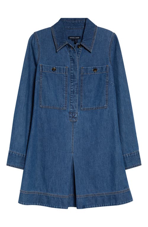 Veronica Beard Veronica Beard Pryce Long Sleeve Denim Dress