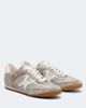 Veronica Beard Veronica Beard Quilted suede-trimmed leather sneakers - 1