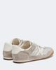 Veronica Beard Veronica Beard Quilted suede-trimmed leather sneakers - 3