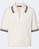 Veronica Beard Veronica Beard Quinelle knitted cotton-blend polo shirt - 1