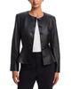 Veronica Beard Veronica Beard Quinn Peplum Leather Jacket - 3
