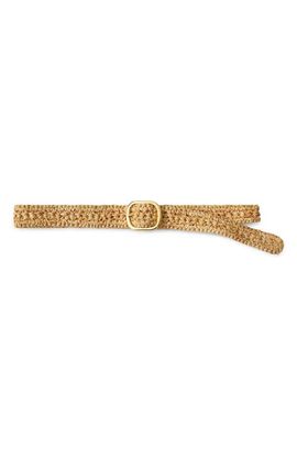 Veronica Beard Veronica Beard Raffia Loop Belt