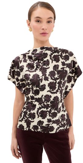Veronica Beard Veronica Beard Redgrave Top Ecru Multi