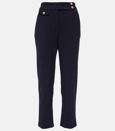 Veronica Beard Veronica Beard Renzo high-rise slim cropped pants