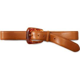 Veronica Beard Veronica Beard Resin Buckle Leather Belt