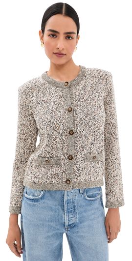Veronica Beard Veronica Beard Rexton Cardigan Dove Multi