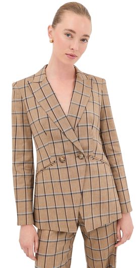 Veronica Beard Veronica Beard Rickie Dickey Jacket Ochre Multi