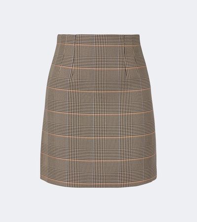 Veronica Beard Veronica Beard Roman houndstooth miniskirt