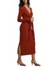 Veronica Beard Veronica Beard Salomez Wool & Cashmere Wrap Dress - 3