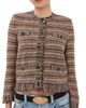 Veronica Beard Veronica Beard Sariyah Knit Jacket Burgundy Multi - 1