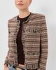 Veronica Beard Veronica Beard Sariyah Knit Jacket Burgundy Multi - 2