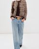 Veronica Beard Veronica Beard Sariyah Knit Jacket Burgundy Multi - 5