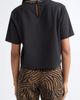Veronica Beard Veronica Beard Sebastian Embellished Jewel Neck T-Shirt - 3