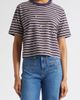 Veronica Beard Veronica Beard Sebastian Rhinestone Striped T-Shirt - 1