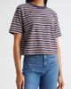 Veronica Beard Veronica Beard Sebastian Rhinestone Striped T-Shirt - 5