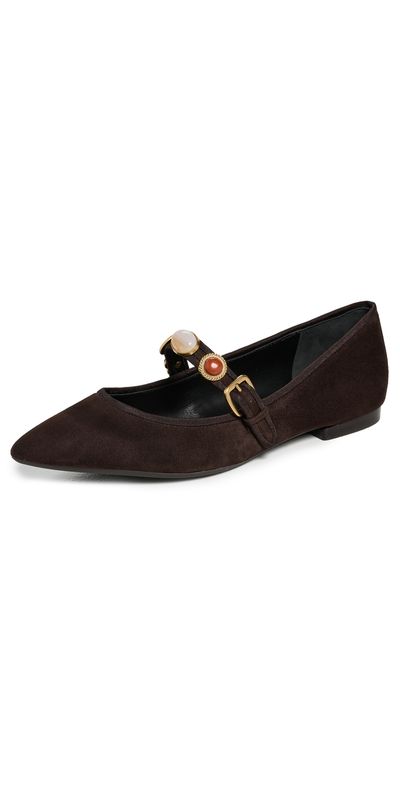 Veronica Beard Veronica Beard Selene Charms Flats Espresso 7