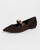 Veronica Beard Veronica Beard Selene Charms Flats Espresso 7 - 2