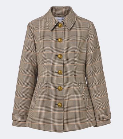 Veronica Beard Veronica Beard Severine Prince of Wales check jacket
